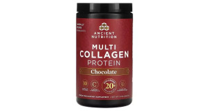 Ancient Nutrition, Multi Collagen Protein Chocolate, 283.2g best before 19/12/22
