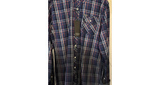 Firetrap Long Sleeve Kilda Shirt Blue Size XXL F93 extreamly rare Cheap Price
