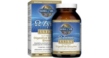 Garden Life's Vegetarian Digestive Supplement Omega Zyme Ultra Enzyme Blend 180