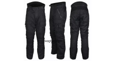 Mens Motorcycle Waterproof Trousers Cordura Textile Motorbike CE Armoured Pants