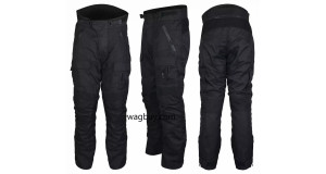Motorcycle Waterproof Trousers Cordura Textile Motorbike CE Armoured Pants 42" w