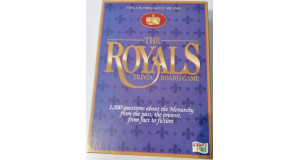 The Royals Trivia Board Game New Sealed very rare, cheap price.