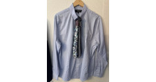 Thomas Gee mens oxford shirt size large new cheap price ties not included