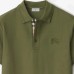 BURBERRY Men Cotton T-shirt olive green size xl best price reduced