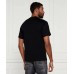 BURBERRY Men Cotton T-shirt Black size medium best price reduced