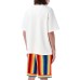 Casablanca Beach Wave T Shirt White small medium large extra large cheap price
