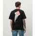Casablanca Leaning Column Printed T-Shirt in Black size xl cheap price