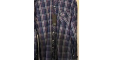 Firetrap Long Sleeve Kilda Shirt Blue Size XXL F93 extreamly rare Cheap Price