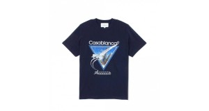 Casablanca Aiiiiir Print Organic Cotton T-shirt size large cheap price