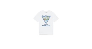 Casablanca Tennis Club Icon Short Sleeve T Shirt