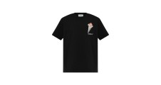 Casablanca Leaning Column Printed T-Shirt in Black size large cheap price