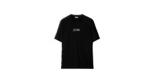 BURBERRY Men Cotton T-shirt Black size medium best price reduced
