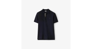 BURBERRY Men Cotton T-shirt COAL BLUE COLOUR size XL best price reduced