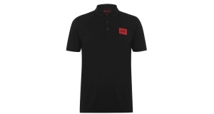 Hugo Dereso Mens Polo Shirt / RRP £99 SIZE XL BLACK clearance prices