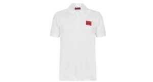 Hugo Dereso Mens Polo Shirt / RRP £99 SIZE XXL WHITE clearance prices